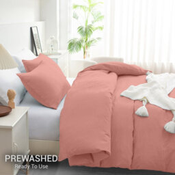 Lazzaro Premium Duvet Cover Set Double Brushed Prewash Microfiber With Zipper Closure - thumbnail 4