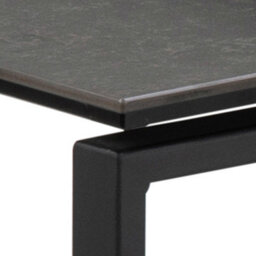 Wyld Haus Frederikssund Set Of 3 Black Ceramic Nesting Coffee Tables - thumbnail 5