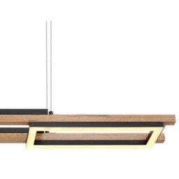Luminosa Lighting Luminosa Illa Pendant Ceiling Light Matt Black 3X Led 3000K - thumbnail 4