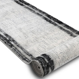 RugsX Modern Runner Tuls 51235 Anthracite 60 Cm  60X1350 Cm - thumbnail 2