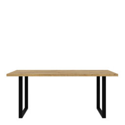 Furniture To Go Nikomedes Dining Table In Bartex Oak - thumbnail 3