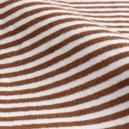 Yard Hebden Striped 100% Cotton Hand Towel, Pecan, 50 X 100Cm - thumbnail 3