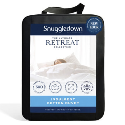 Snuggledown Indulgent Cotton Hotel Double 10.5 Tog Duvet - image 1