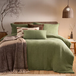 Yard Ribble Stone Washed 100% Cotton Duvet Cover Set - thumbnail 1