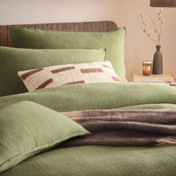 Yard Ribble Stone Washed 100% Cotton Duvet Cover Set - thumbnail 2