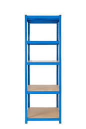 Rhino Racking 180 X 120 X 60Cm - Blue - 5 Tier Boltless Heavy Duty Garage Shelving Unit - 1000Kg Load Weight - thumbnail 2