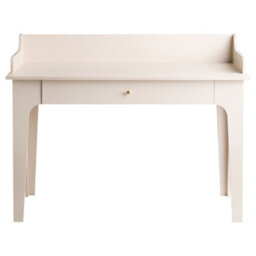 Beliani Home Office Desk Montira 118 Cm 60 Cm Light Beige - thumbnail 5