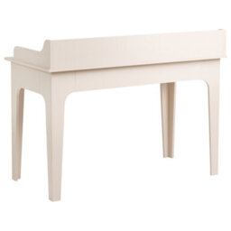 Beliani Home Office Desk Montira 118 Cm 60 Cm Light Beige - thumbnail 6