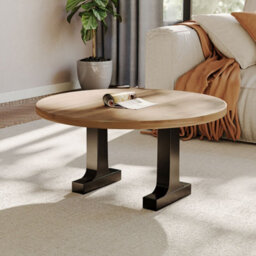 Garden Sanctuary 2Pcs Sleek Black Metal Furniture Legs For Table & Desk H 40Cm - thumbnail 3