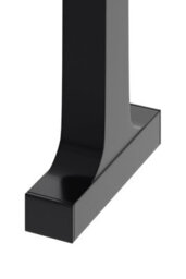 Garden Sanctuary 2Pcs Sleek Black Metal Furniture Legs For Table & Desk H 40Cm - thumbnail 5