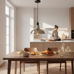 Industrial Vintage Style E27 Pendant Light With Adjustable Shade, Suitable For Kitchen, Restaurant Or Outdoor Use. - thumbnail 5