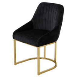 2Pcs Velvet Upholstered Dining Chairs Padded Seat Kitchen Dining Room Furniture - thumbnail 6