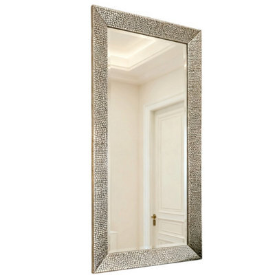 Minster 141Cm Wall Mirror - L4 X W80 X H141 Cm - Silver