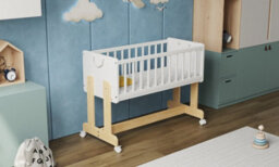 Love For Sleep Smartcrib Smart 6In1 Bedside Crib 90X40Cm With Microfibre Quilted Mattress - thumbnail 2