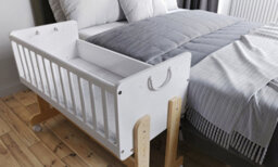 Love For Sleep Smartcrib Smart 6In1 Bedside Crib 90X40Cm With Microfibre Quilted Mattress - thumbnail 5