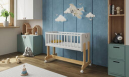 Love For Sleep Smartcrib Smart 6In1 Bedside Crib 90X40Cm With Microfibre Quilted Mattress - thumbnail 3