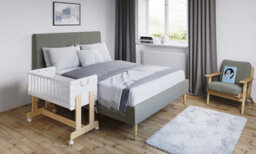 Love For Sleep Smartcrib Smart 6In1 Bedside Crib 90X40Cm With Microfibre Quilted Mattress - thumbnail 4