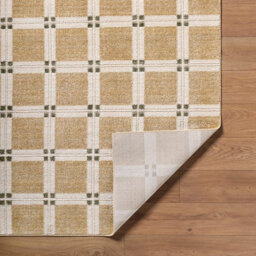 Livabliss La Luna-Modern Brown Off-White, Grey Green Graphic Living Dining Bedroom Rug 160 X 213 Cm Easy Care, Non Shedding - thumbnail 4