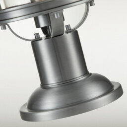 Luminosa Lighting Luminosa Quoizel Booker Outdoor Pedestal Light Industrial Aluminium, Ip44 - thumbnail 2