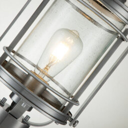 Luminosa Lighting Luminosa Quoizel Booker Outdoor Pedestal Light Industrial Aluminium, Ip44 - thumbnail 3