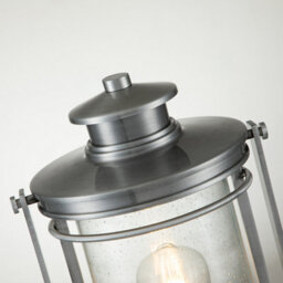 Luminosa Lighting Luminosa Quoizel Booker Outdoor Pedestal Light Industrial Aluminium, Ip44 - thumbnail 4