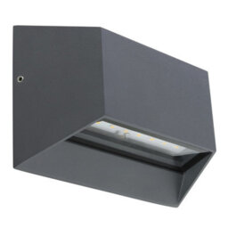 Luminosa Lighting Luminosa Honna Outdoor Up Down Wall Lamp Anthracite Ip54 Clear Glass Shade Led 3000K - thumbnail 2