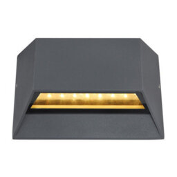 Luminosa Lighting Luminosa Honna Outdoor Up Down Wall Lamp Anthracite Ip54 Clear Glass Shade Led 3000K - thumbnail 3