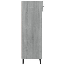 Berkfield Shoe Cabinet Grey Sonoma 60X35X105 Cm Engineered Wood - thumbnail 8