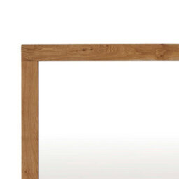 Zelah Oak 120Cm Large Wall Mirror - By Roseland Furniture - thumbnail 4