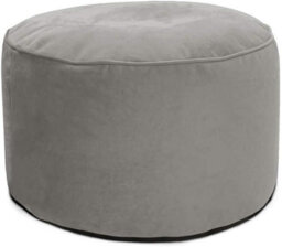 rucomfy Beanbags Rucomfy Velvet Pouffe - Indoor Bean Bag Footstool - thumbnail 2