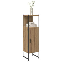 Walplus Bathroom Cabinet Artisan Oak 33X33X120.5 Cm Engineered Wood - thumbnail 3
