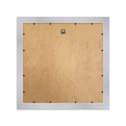 "19X19"" Silver Picture Frame - 19X19"" Square Frame With 18X18"" Mount For 19X19""/18X18"" Pictures Vintage Style Gallery Wall, 1 Pack" - thumbnail 3