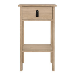 Furniture To Go Barcelona Bedside Table With 1 Drawers In Jackson Hickory Oak - thumbnail 2