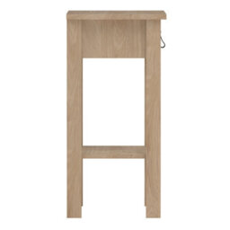 Furniture To Go Barcelona Bedside Table With 1 Drawers In Jackson Hickory Oak - thumbnail 4