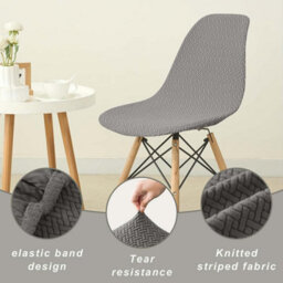 Stretchable Chair Covers, Dining Waterproof Suitable For Hotels And Banquets - thumbnail 3