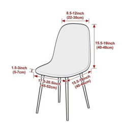Stretchable Chair Covers, Dining Waterproof Suitable For Hotels And Banquets - thumbnail 2