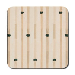 Benjamin Tate Design Designer Artwork Placemat And Coaster Set With Wooden Base Limited Edition Exclusive Collection - thumbnail 3