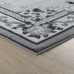 Wadan 240X330 Cm Light Grey Gewels Traditional Rug, 10mm Soft Pile Washable Area Rugs, Classic Oriental Rug For Home And Office - thumbnail 2