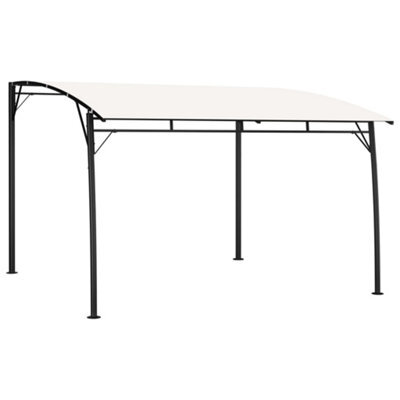 Berkfield Garden Sunshade Awning 3X3X2.55 M Cream - image 1