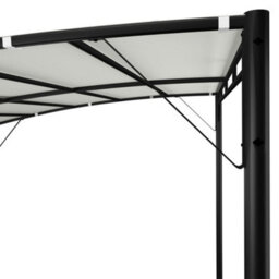 Berkfield Garden Sunshade Awning 3X3X2.55 M Cream - thumbnail 5