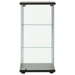 Walplus Storage Cabinet Tempered Glass Black - thumbnail 2
