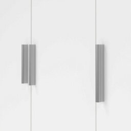 Wyld Haus Daejeon 3-Door White Wooden Wardrobe - thumbnail 8