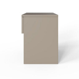 Fwstyle Promo Bedside Table Chest Of Drawers Putty Nightstand 1 Drawer Open Storage (H) 47 (W) 40 (D) 36Cm - thumbnail 6
