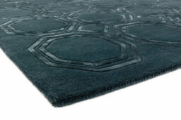 Wool Handmade , Luxurious , Modern , Geometric Rug For Living Room And Bedroom-120Cm X 170Cm - thumbnail 4