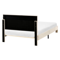 Beliani Bed With Storage Drawers Velvet Lonzac 120 X 200 Cm (Eu Small Double) Beige - thumbnail 8