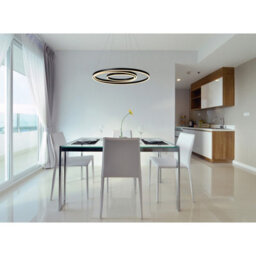 Lucide Triniti Modern Pendant Light 80Cm - Led Dim. - 3000K - Black - thumbnail 4