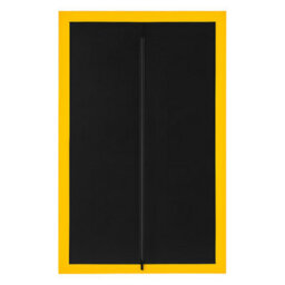 SolaDirect Dust Door With Zip 110 X 220 Cm - Dust-Barrier Doorway Curtain - Double-Sided Zip - Tape-Mount - Trim To Fit - Reusable Fabric - thumbnail 1