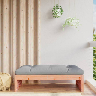 Walplus Garden Outdoor Footstool 120X80 Cm Solid Wood Douglas - image 1