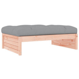 Walplus Garden Outdoor Footstool 120X80 Cm Solid Wood Douglas - thumbnail 5