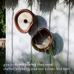 Elho Organic Bird Feeder 25Cm - Bird Feeder, 100% Recycled Plastic - Mpn 5822822575300 - thumbnail 4